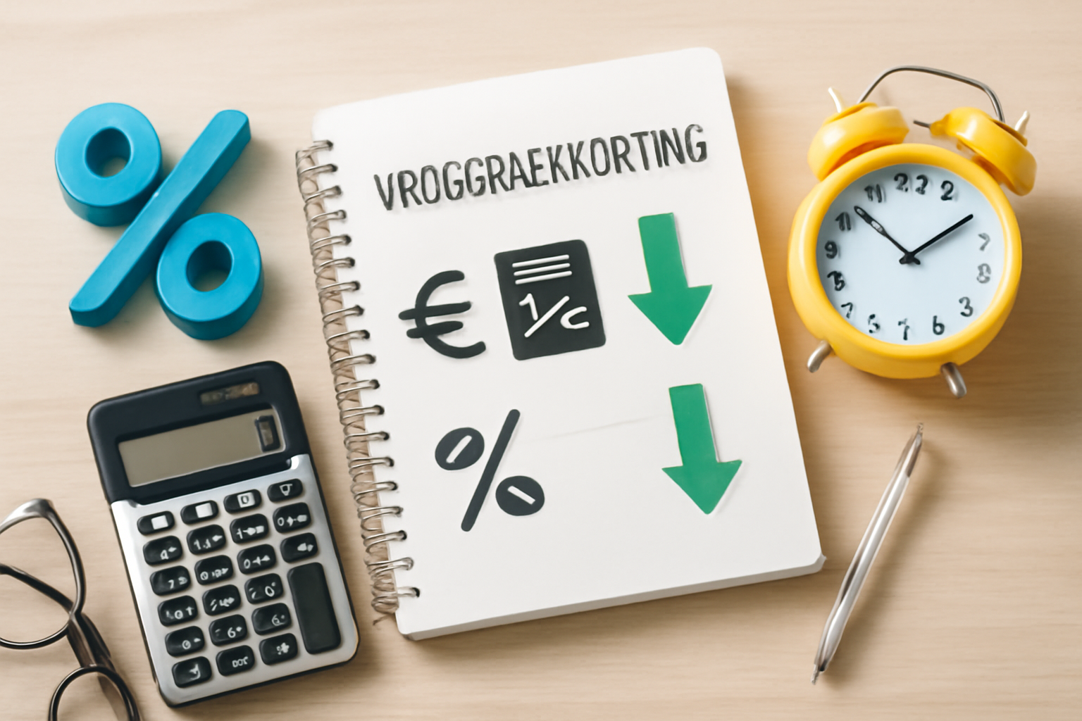 Hoe je vroegboekkorting berekent en daar voordeel uit haalt