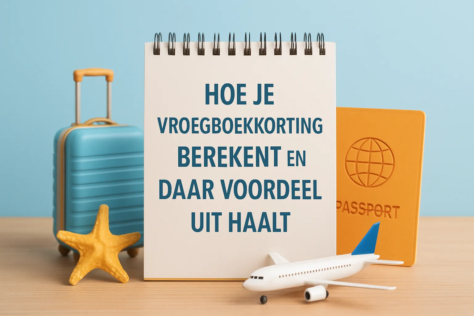 Hoe je vroegboekkorting berekent en daar voordeel uit haalt